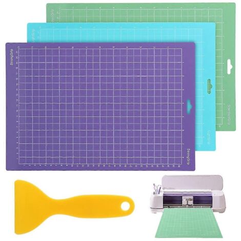 Lot de 3 tapis de découpe réutilisables pour loisirs créatifs - Découpe (1/5)