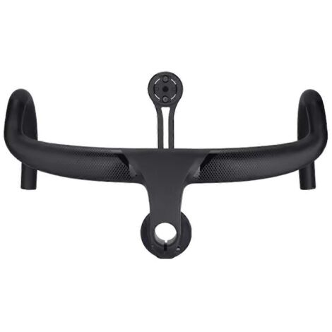 Guidon de vélo de route en aluminium 23,8 mm intégré 400 mm