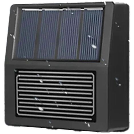 Capteur de pluie solaire Zigbee pour maison connectée avec contrôle sans fil par application (1/5)