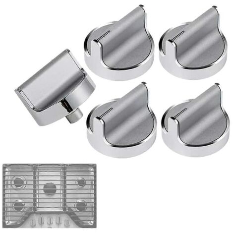 Boutons de remplacement pour cuisinière à gaz W10594481 (1/5)