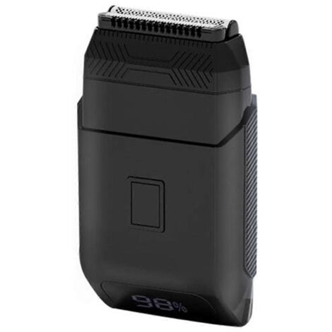 Rasoir pour crâne chauve homme, rechargeable par USB, étanche, écran LCD (1/5)