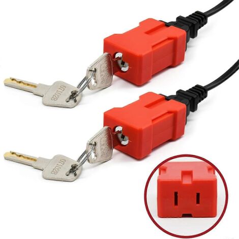 Dispositif de verrouillage de prise électrique (lot de 2) (1/5)