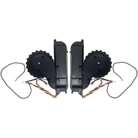 Roues d'entraînement du moteur d'aspirateur robot STYTJ02YM MVXVC01, noires (1/5)