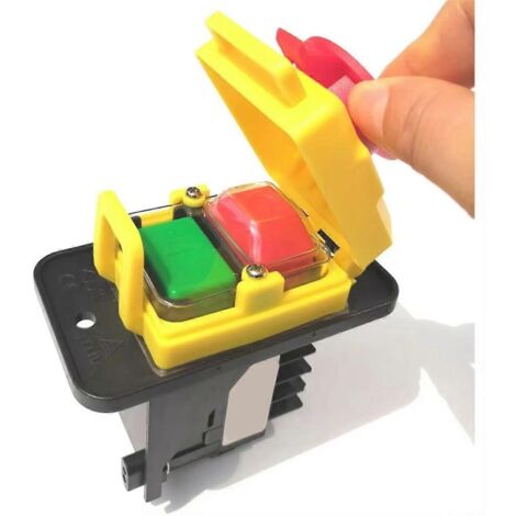 Interrupteur électromagnétique marche/arrêt d'urgence 230/400 V 16/12 A (1/5)