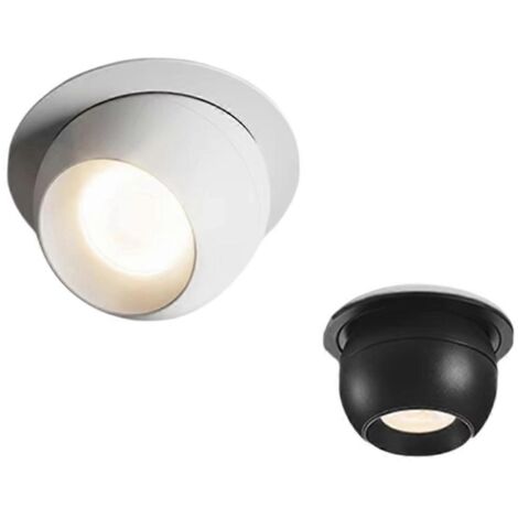 Spots encastrés à LED rotatifs anti-éblouissement COB (1/5)