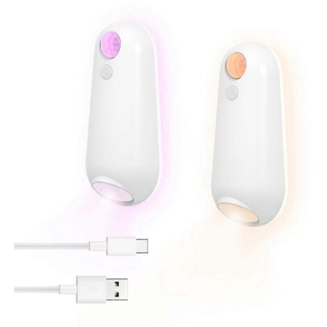 Veilleuse LED à détecteur de mouvement pour toilettes, projecteur rechargeable (1/5)
