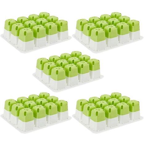 Plateaux de semis, plateaux de culture en silicone pour plantes d'intérieur, lot de 5 (1/5)
