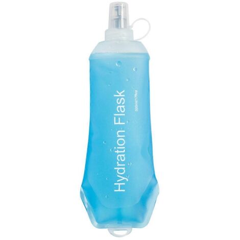 Gourde souple de 500 ml, bouteille d'eau souple pliable en TPU pour sac d'hydratation, A (1/5)