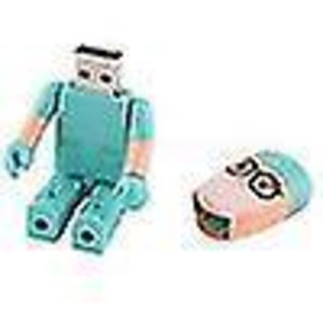 Clé USB 2.0 32 Go en plastique, style robot, verte, 1 pièce (1/5)