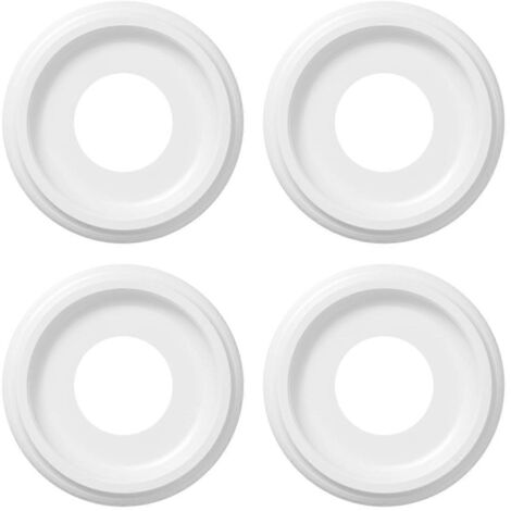 Rosace de plafond en nylon moulé pour luminaires et ventilateurs de plafond (1/5)