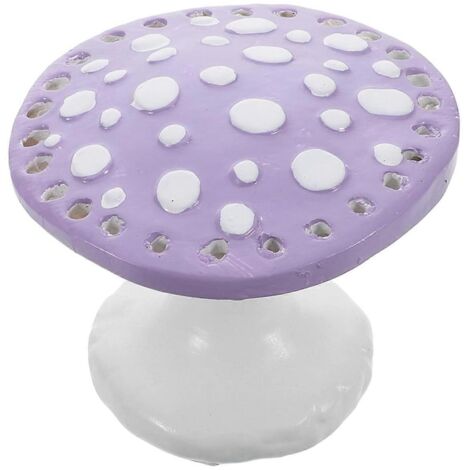 Présentoir à bijoux en forme de champignon pour boucles d'oreilles et bagues (1/5)
