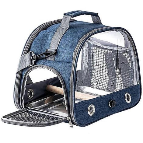 Sac à dos de transport pour perroquet, cage de voyage portable pour petits animaux A (1/5)