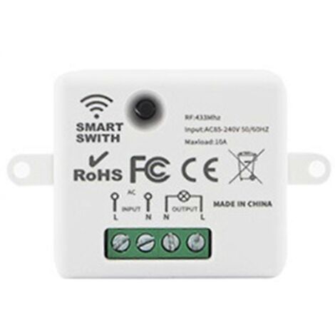 Interrupteur tactile intelligent pour maison connectée, télécommande électrique (1/5)
