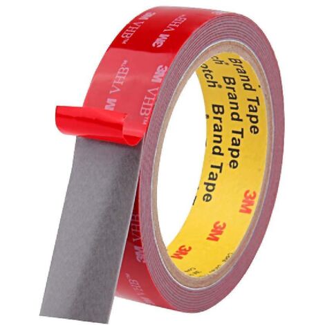 Ruban adhésif double face ultra-résistant 3M VHB 4611, résistant aux hautes températures et à l'eau. (1/5)