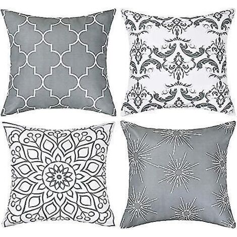 Housses de coussin décoratives modernes pour chambre à coucher (1/3)