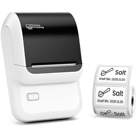 Étiqueteuse Bluetooth, étiqueteuse portable sans encre pour adresses, B (1/5)