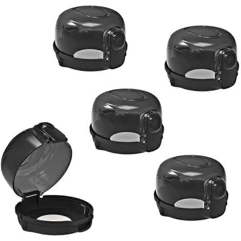 Protection pour bouton de cuisinière à gaz, sécurité enfant, verrouillage de sécurité - Lot de 5 (1/5)