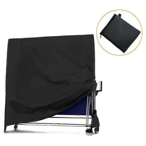 Housse de protection pour table de ping-pong en tissu Oxford, 165 x 70 x 185 cm, résistante à l'eau et aux UV. (1/5)
