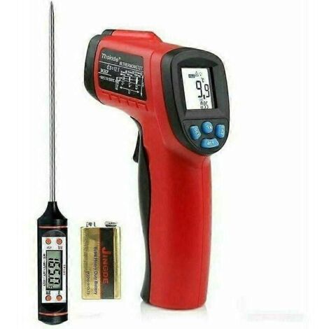 Thermomètre infrarouge, thermomètre laser, thermomètre industriel, thermomètre sans contact, thermomètre industriel (1/4)