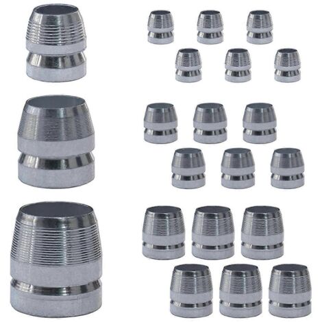 Kit de 21 coins à poignée ronde en acier (1/5)