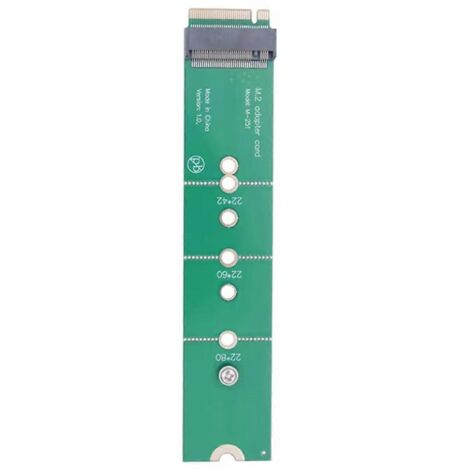 Carte d'extension d'interface PCIe M.2 NGFF NVMe AHCI, emplacement pour clé B+M/M M2 NVMe (1/5)