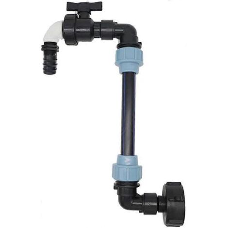 Adaptateur pour pompe à dos à eau du robinet avec rallonge de valve de sortie (1/5)