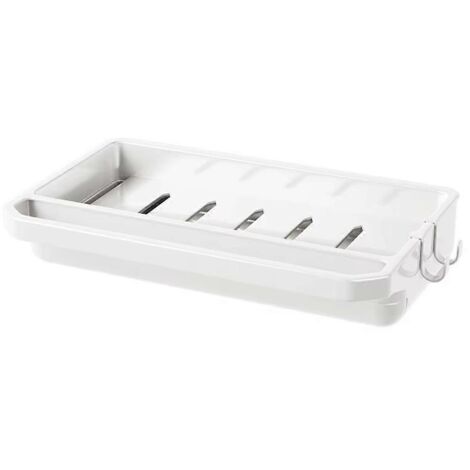 Étagère de rangement murale pour cuisine avec égouttoir et lave-vaisselle (1/5)
