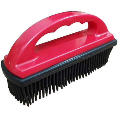 Brosse multi-usages pour enlever les poils d'animaux, idéale pour les canapés, les draps et les tapis de voiture. (1/5)