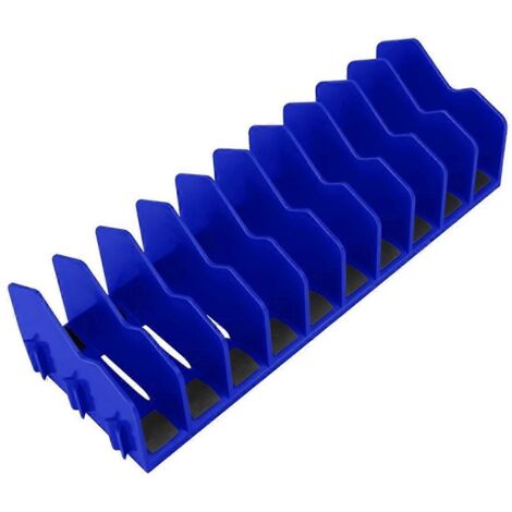 Organisateur de pinces, organisateur d'outils à main, organisateur de tiroir à outils bleu (1/5)