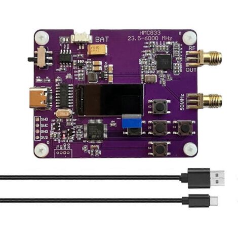 Générateur de signaux RF 6 GHz, module 23,5 MHz - 6000 MHz, version clavier (1/5)