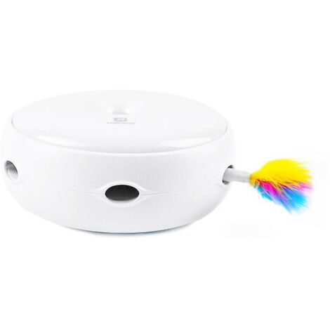 Jouet intelligent pour chatons à plumes, version silencieuse, jouet interactif pour chatons, jouet électronique à automatisation aléatoire (1/5)