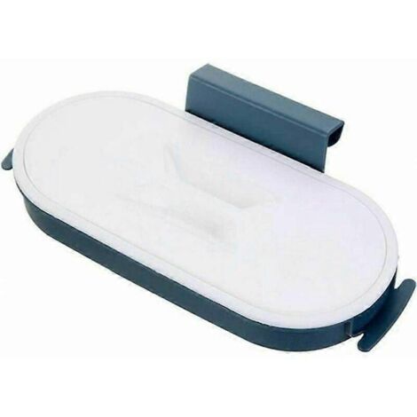 Porte-sacs poubelle de cuisine, porte-sacs poubelle pour placard de cuisine, porte-poubelle intégré, panier à déchets à fixer sur la porte d'un placard, porte-sacs poubelle Dar (1/5)