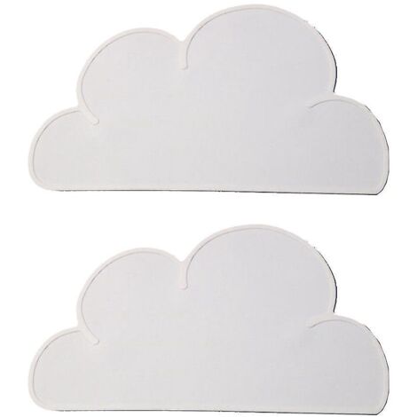 Sets de table en silicone de qualité alimentaire pour enfants, bébés et tout-petits, format L (1/4)