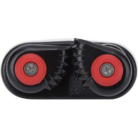 Taquet coinceur - Support de boucle de câble en alliage d'aluminium noir, taquet coinceur d'ancrage pour accessoire de bateau de plaisance (1/5)
