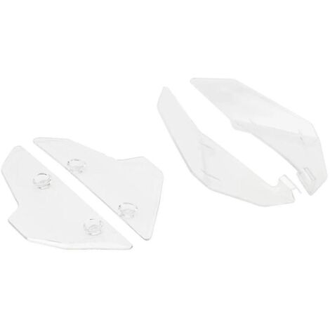 Déflecteur d'air latéral pour moto XL750 Transalp 2023 (transparent) (1/5)