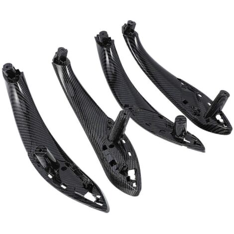 Poignée de porte intérieure couleur fibre de carbone pour BMW Série 3 et 4 (F30, F31, F32, F33, F34, F35, F36) (1/5)