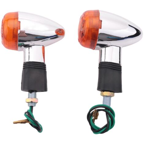 Clignotants avant et arrière pour motos de route, custom, cruiser, bobbe (1/5)