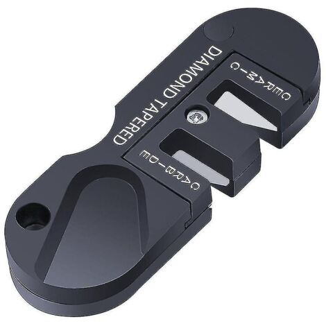 Affûteur de couteaux portable multifonction, affûteur d'outils d'extérieur en acier (1/4)