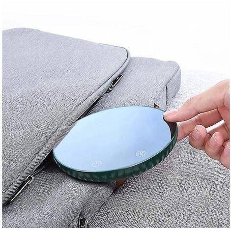 Tasse chauffante avec affichage numérique et isolation thermique, sous-verre en céramique, tasse chauffante (1/5)