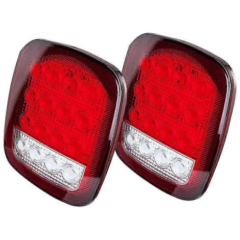 Feu arrière à LED, feu stop, feu de recul, clignotant pour Wrangler TJ, CJ et YJ (1/5)