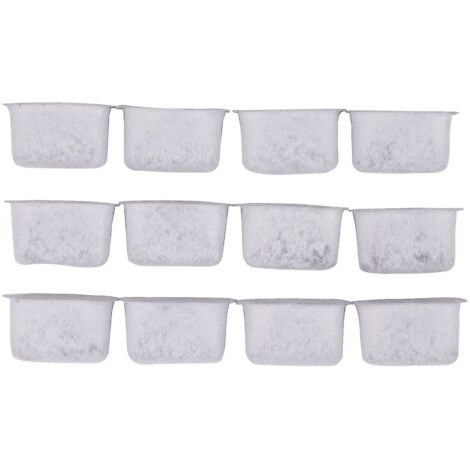 Lot de 12 filtres à eau de rechange au charbon actif pour machines à café (1/5)