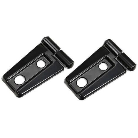 Accessoires de garniture de cache-charnière de capot pour - Wrangler JK et Unlimited 2007-2017 (noir) (1/5)