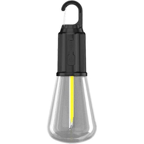 Lampe LED portable pour tente de camping, lanterne suspendue pour la pêche et la randonnée (V4J8), idéale pour décorer le jardin et la nuit en extérieur. (1/5)