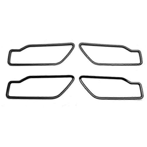 Pour Prius Série 60 2023 2024, garniture de poignée de porte intérieure (noir) (1/5)