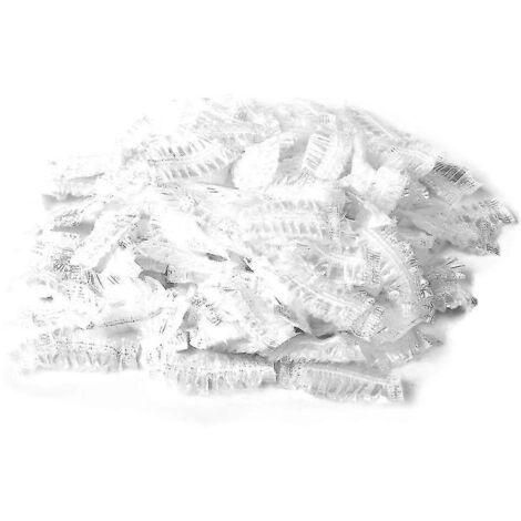 100 protège-oreilles jetables pour bain, douche et coloration capillaire, imperméables, pour salon de coiffure. (1/5)