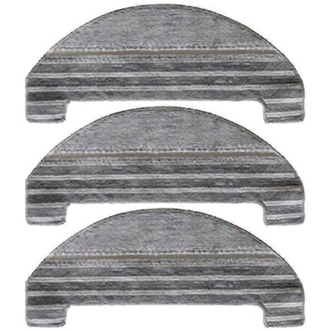 Lot de 3 chiffons de nettoyage pour aspirateur robot M8 Pro/Ultenic T10 - Accessoires de nettoyage ménager (1/5)