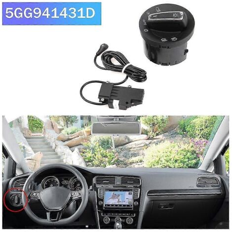 Module de capteur de luminosité des phares avant avec commande automatique pour Golf 7 Mk7 MkVII 2015 5gg941431d (1/5)