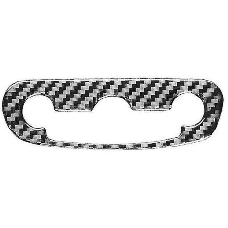 Cache-interrupteur de phares de voiture autocollant en fibre de carbone pour Equinox 2017 2018 2019 2020 2021 2022 (1/5)