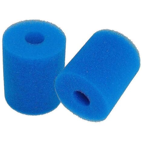 Lot de 2 éponges filtrantes pour spas de type H, outil de nettoyage réutilisable et lavable, cartouche filtrante en éponge pour spas (1/5)