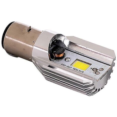 Ampoule LED H6 Ba20d pour phare de moto, PX15d, H6 (1/5)